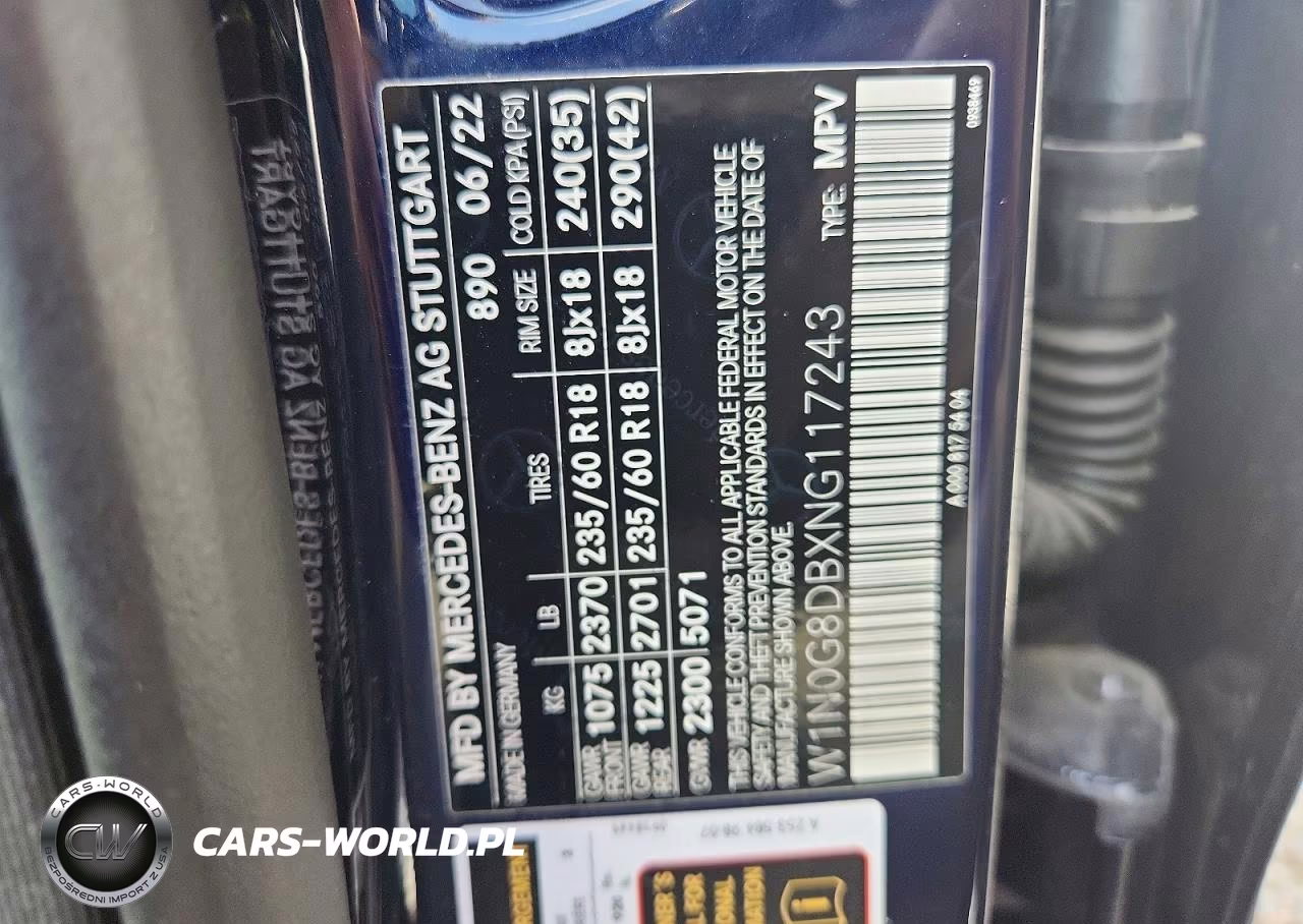 2022 Mercedes-Benz Glc 300 VIN:W1N0G8DBXNG117243 - 13