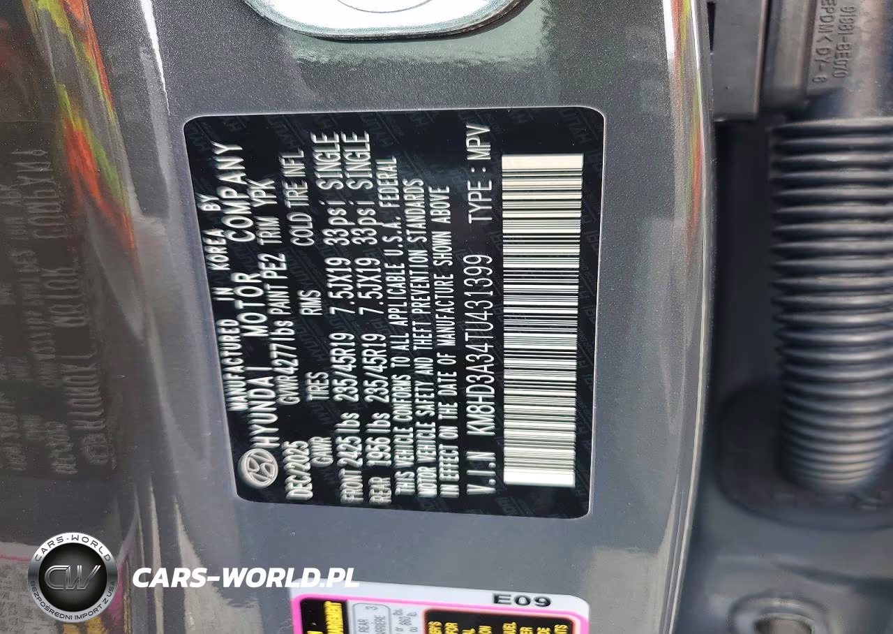 2026 Hyundai Kona Sel Premium VIN:KM8HD3A34TU431399 - 14