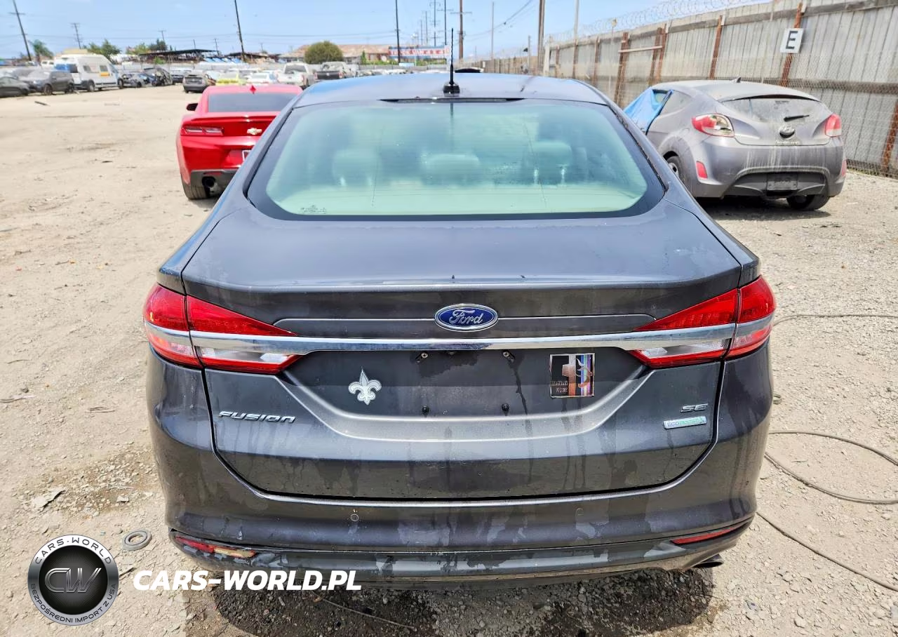 2017 Ford Fusion Se VIN:3FA6P0HD6HR123798 - 6