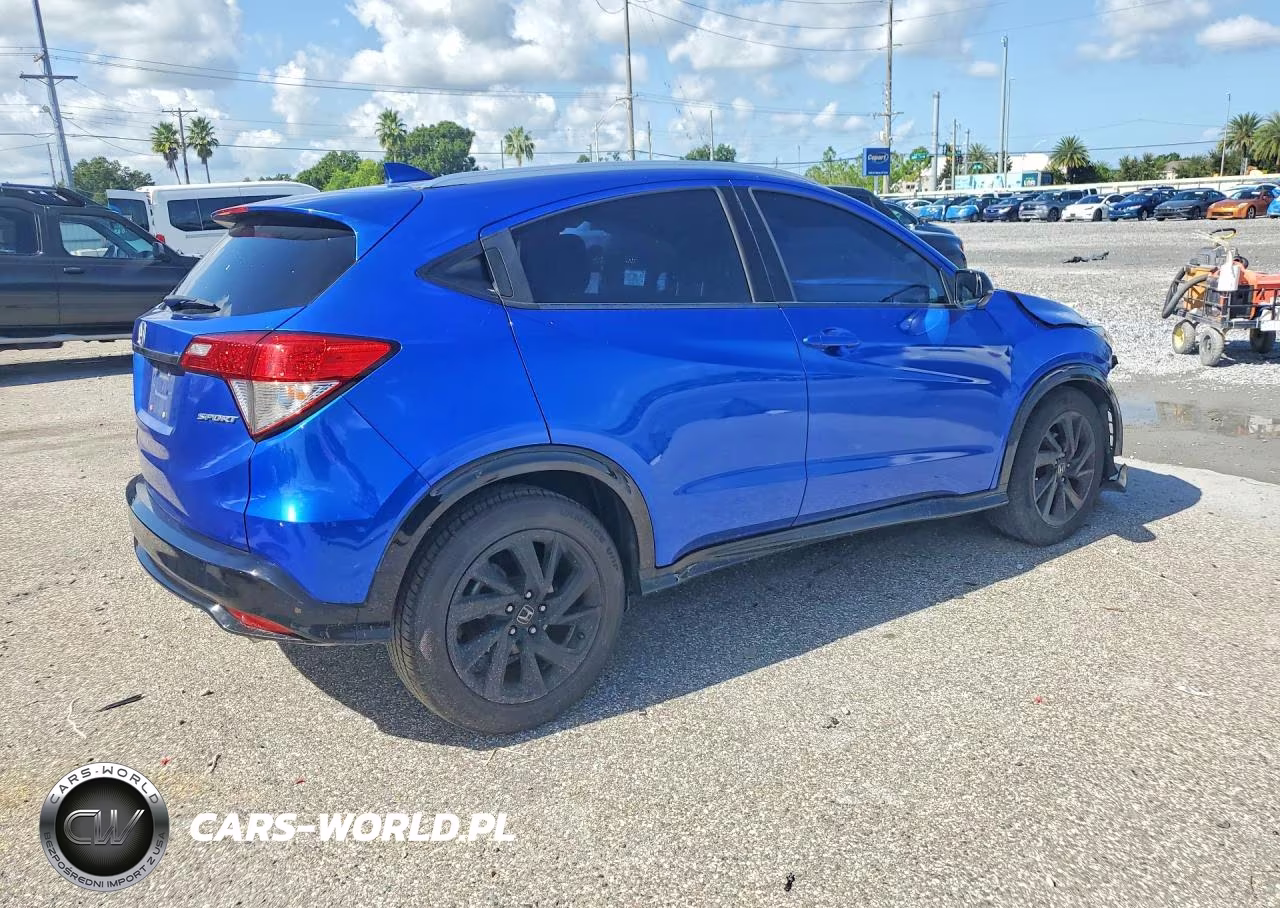 2021 Honda Hr-V Sport VIN:3CZRU5H13MM706348 - 3