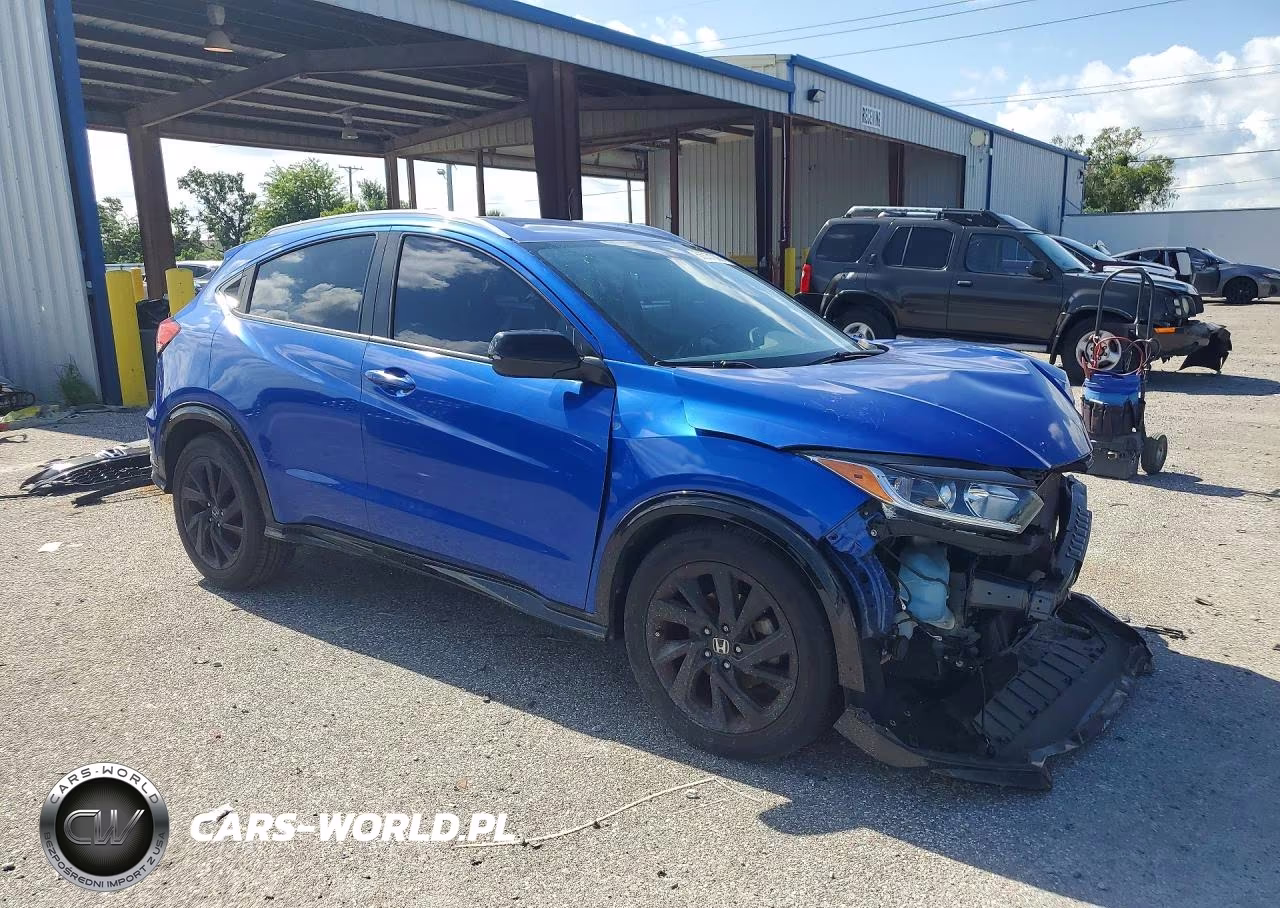 2021 Honda Hr-V Sport VIN:3CZRU5H13MM706348 - 4