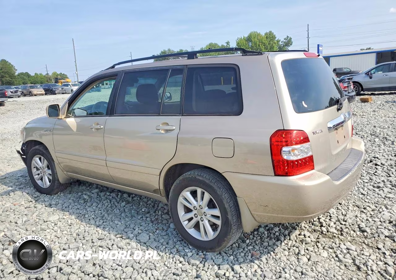 2007 Toyota Highlander Hybrid VIN:JTEGW21A670018203 - 2