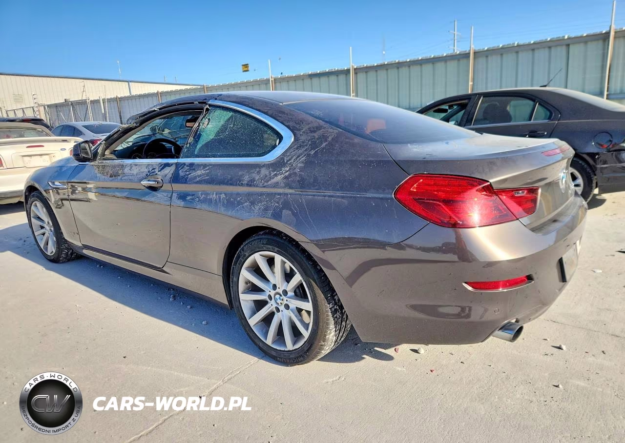 2013 BMW 640 I VIN:WBALW3C59DC892299 - 2