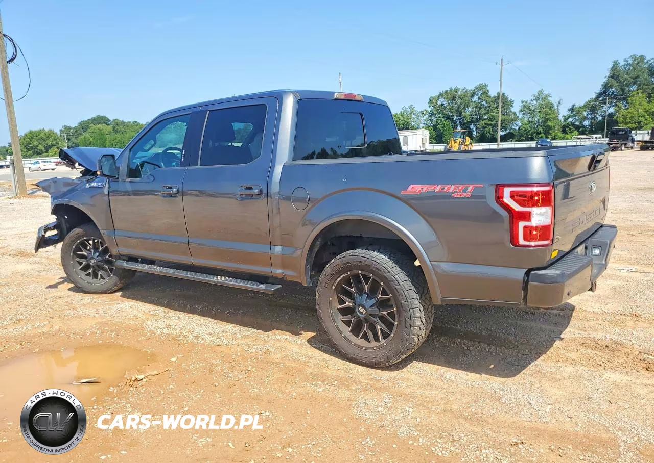 2018 Ford F150 Supercrew VIN:1FTEW1EP2JFA41888 - 2