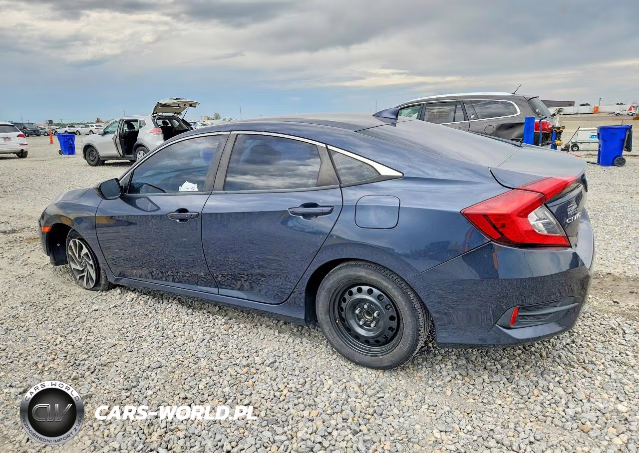 2017 Honda Civic Ex VIN:19XFC2F88HE058743 - 2