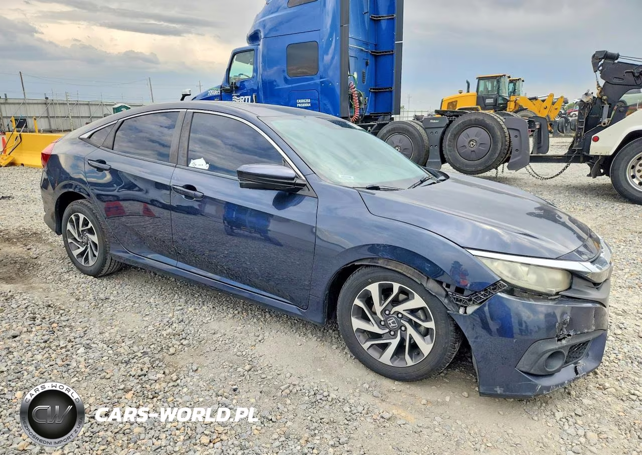 2017 Honda Civic Ex VIN:19XFC2F88HE058743 - 4