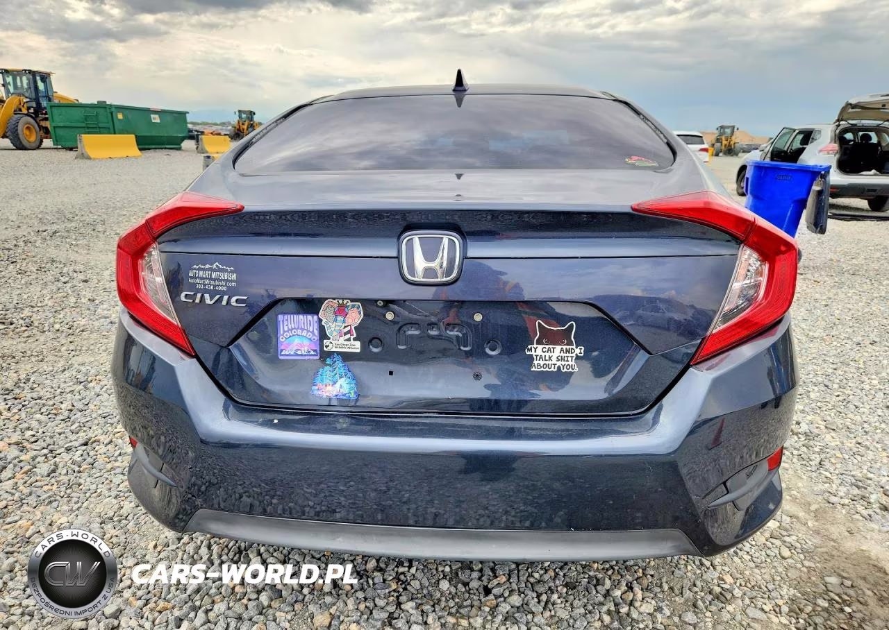 2017 Honda Civic Ex VIN:19XFC2F88HE058743 - 6