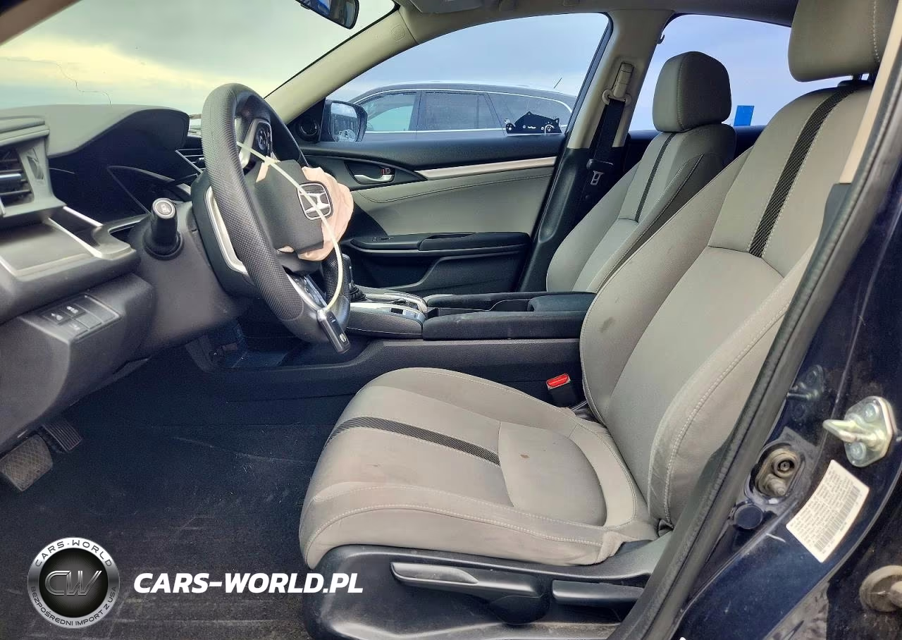 2017 Honda Civic Ex VIN:19XFC2F88HE058743 - 7
