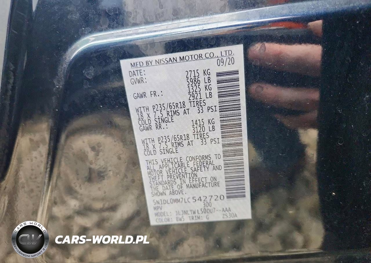 2020 Infiniti Qx60 Luxe VIN:5N1DL0MM7LC542720 - 13
