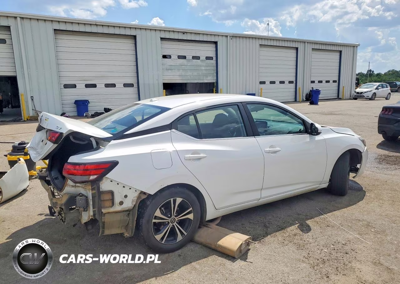 2021 Nissan Sentra Sv VIN:3N1AB8CV5MY239580 - 3