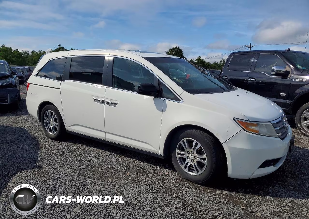 2012 Honda Odyssey Exl VIN:5FNRL5H64CB001775 - 4