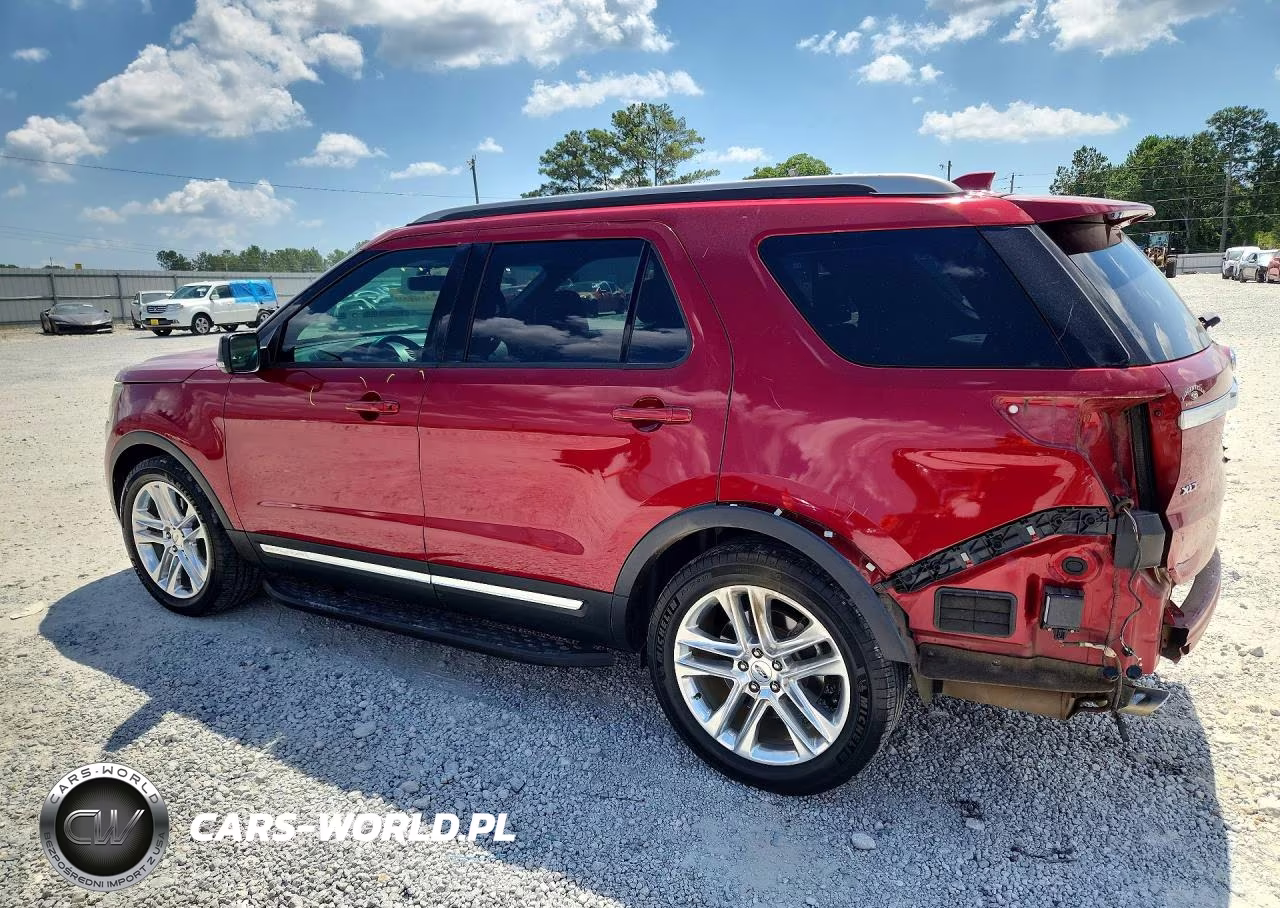 2017 Ford Explorer Xlt VIN:1FM5K7D82HGB12497 - 2