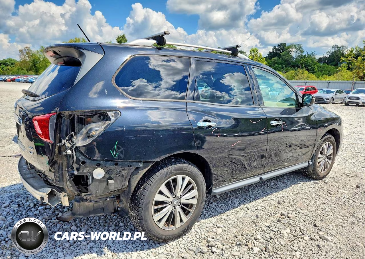 2017 Nissan Pathfinder Sv VIN:5N1DR2MM8HC618303 - 3