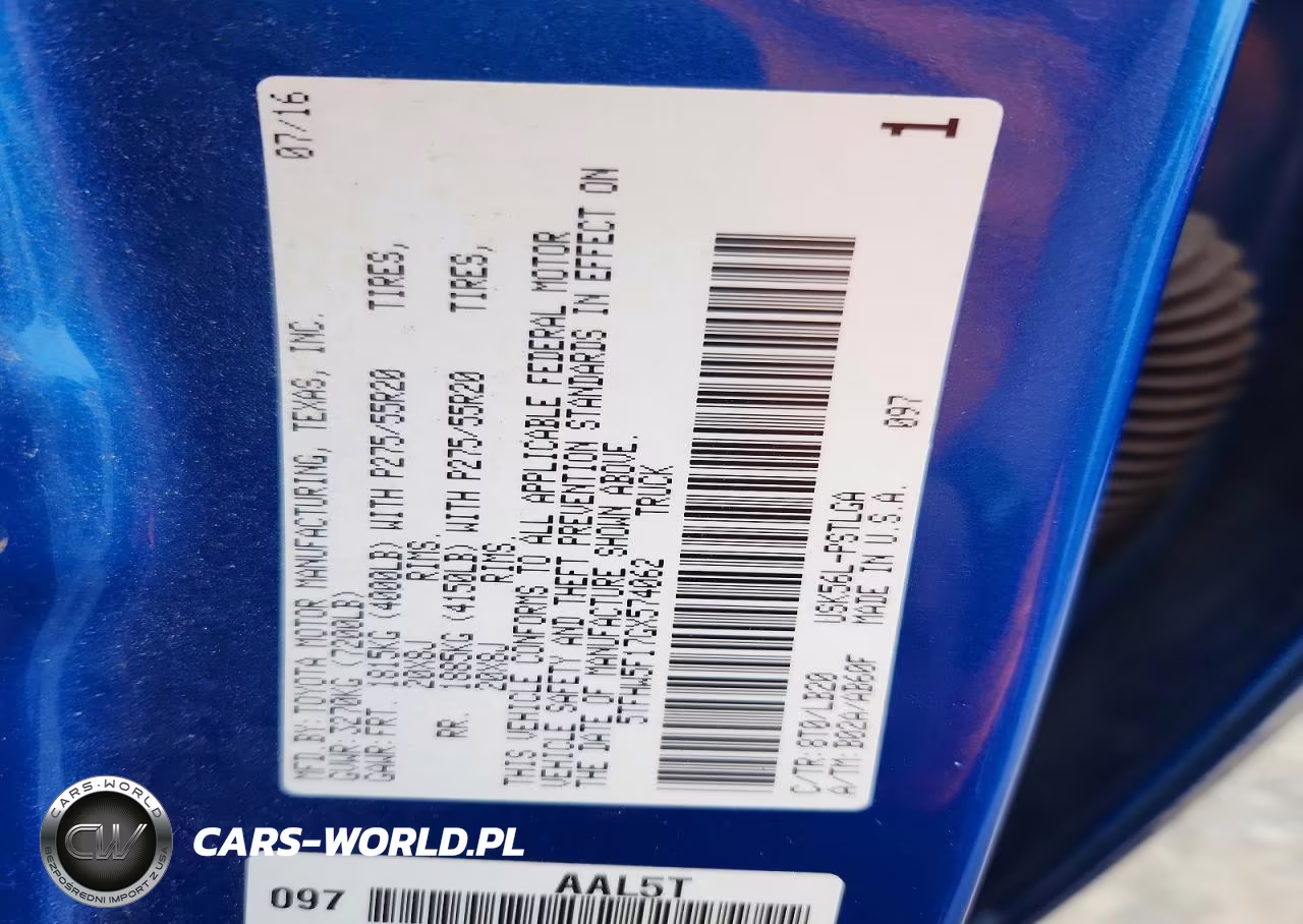 2016 Toyota Tundra Crewmax Limited VIN:5TFHW5F17GX574062 - 12