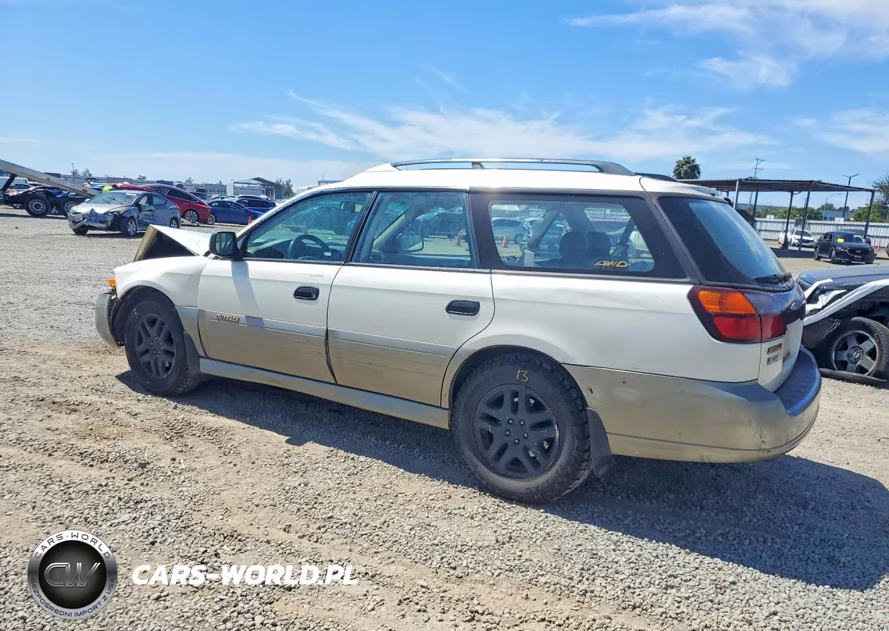 2002 Subaru Legacy Outback VIN:4S3BH665X27609680 - 2