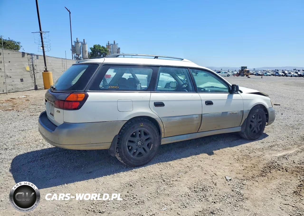 2002 Subaru Legacy Outback VIN:4S3BH665X27609680 - 3