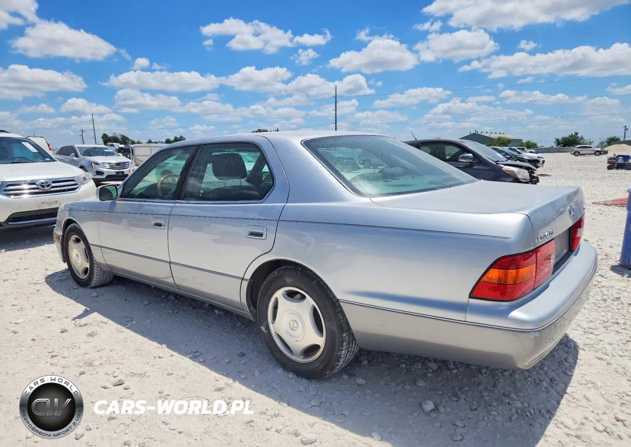 2000 Lexus Ls 400 VIN:JT8BH28F4Y0167705 - 2