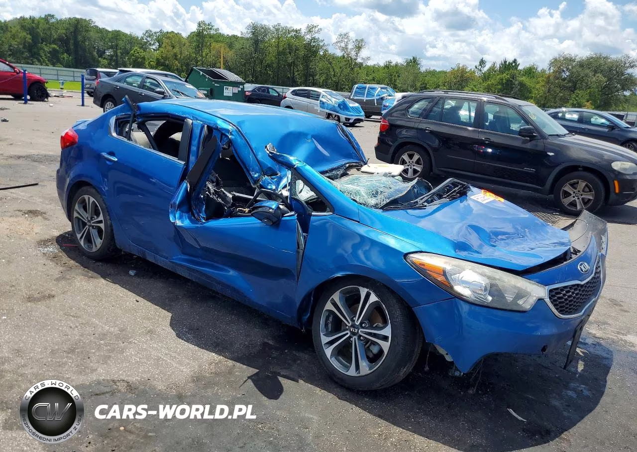 2015 Kia Forte Ex VIN:KNAFX4A87F5335704 - 4