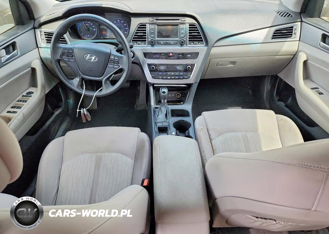 2016 Hyundai Sonata Hybrid Se VIN:KMHE24L12GA025302 - 8