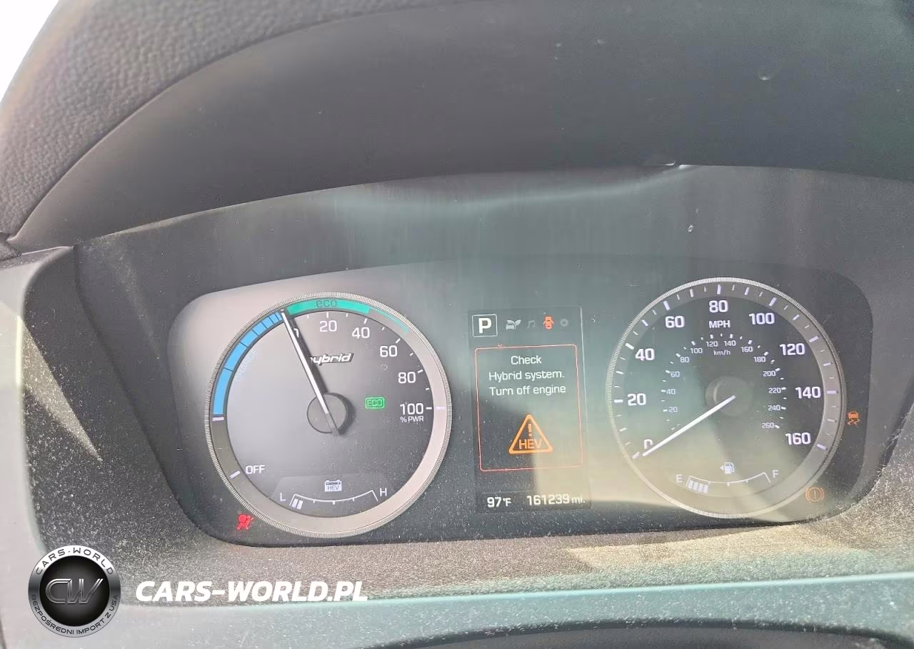 2016 Hyundai Sonata Hybrid Se VIN:KMHE24L12GA025302 - 9