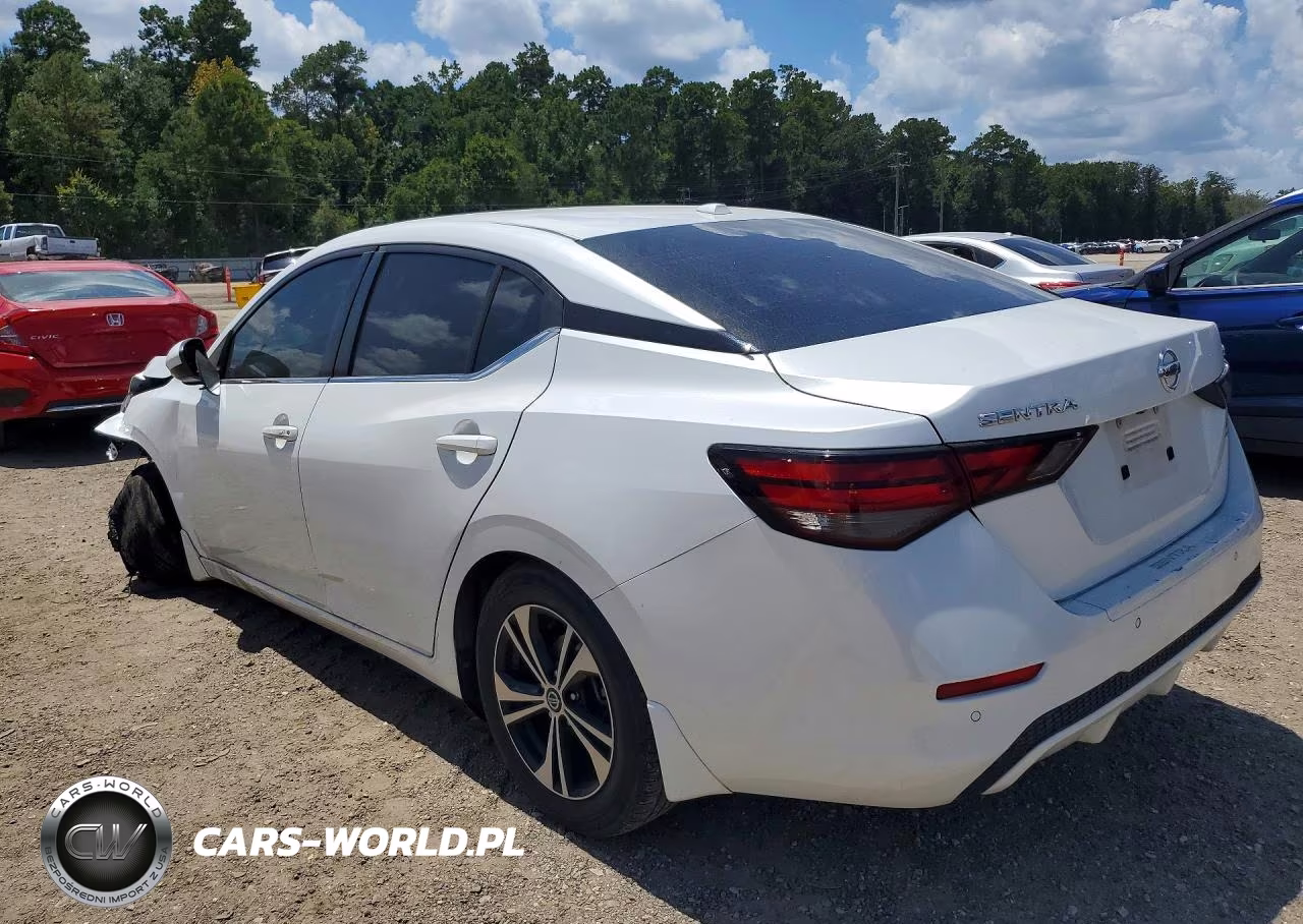 2021 Nissan Sentra Sv VIN:3N1AB8CV3MY246205 - 2