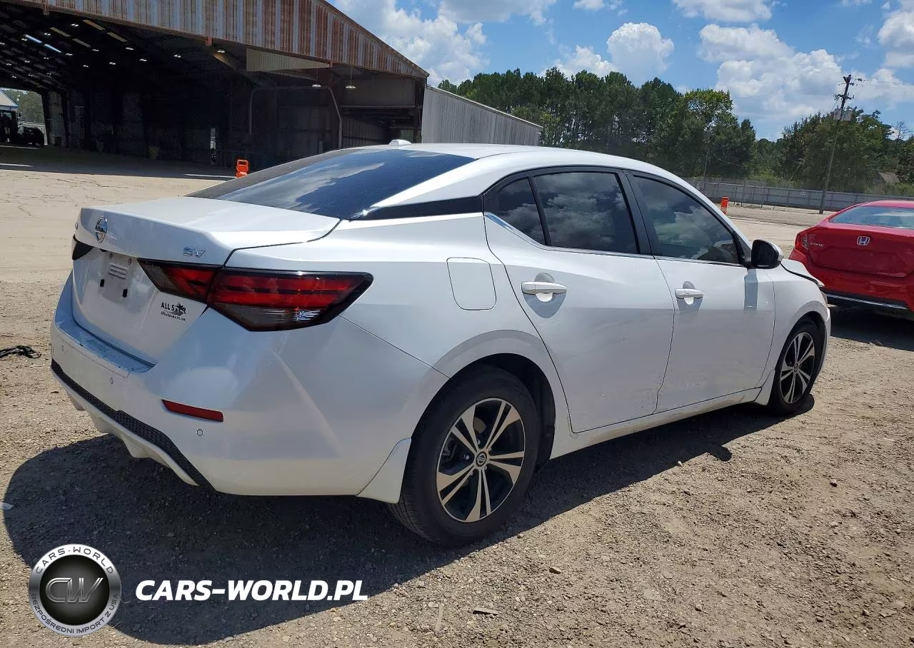 2021 Nissan Sentra Sv VIN:3N1AB8CV3MY246205 - 3