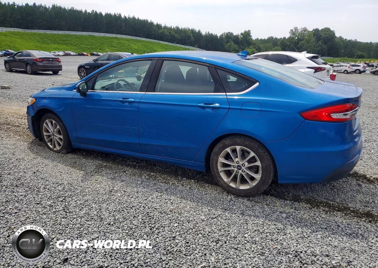 2019 Ford Fusion Se VIN:3FA6P0HD3KR246420 - 2