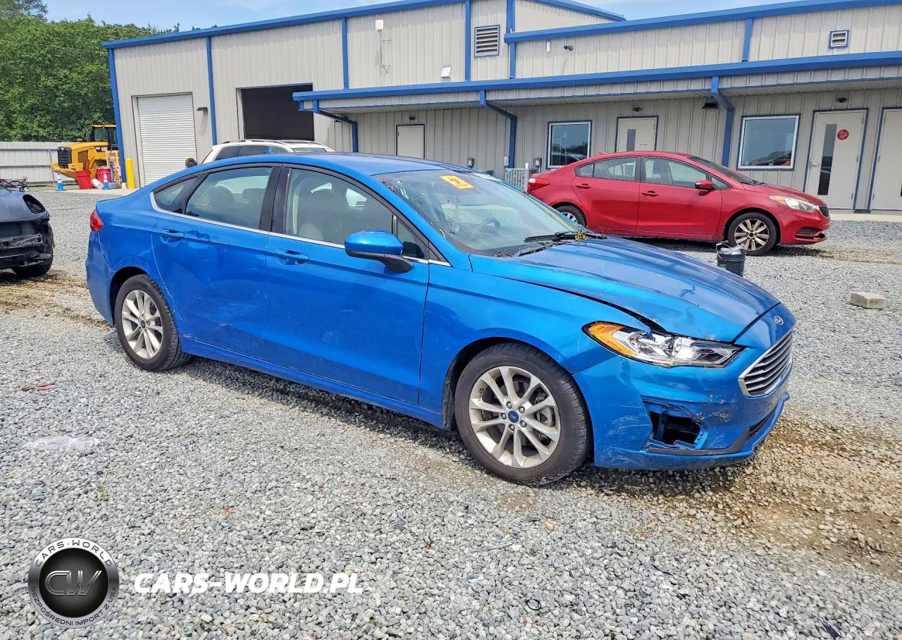 2019 Ford Fusion Se VIN:3FA6P0HD3KR246420 - 4
