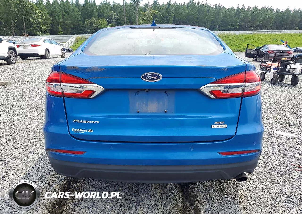 2019 Ford Fusion Se VIN:3FA6P0HD3KR246420 - 6