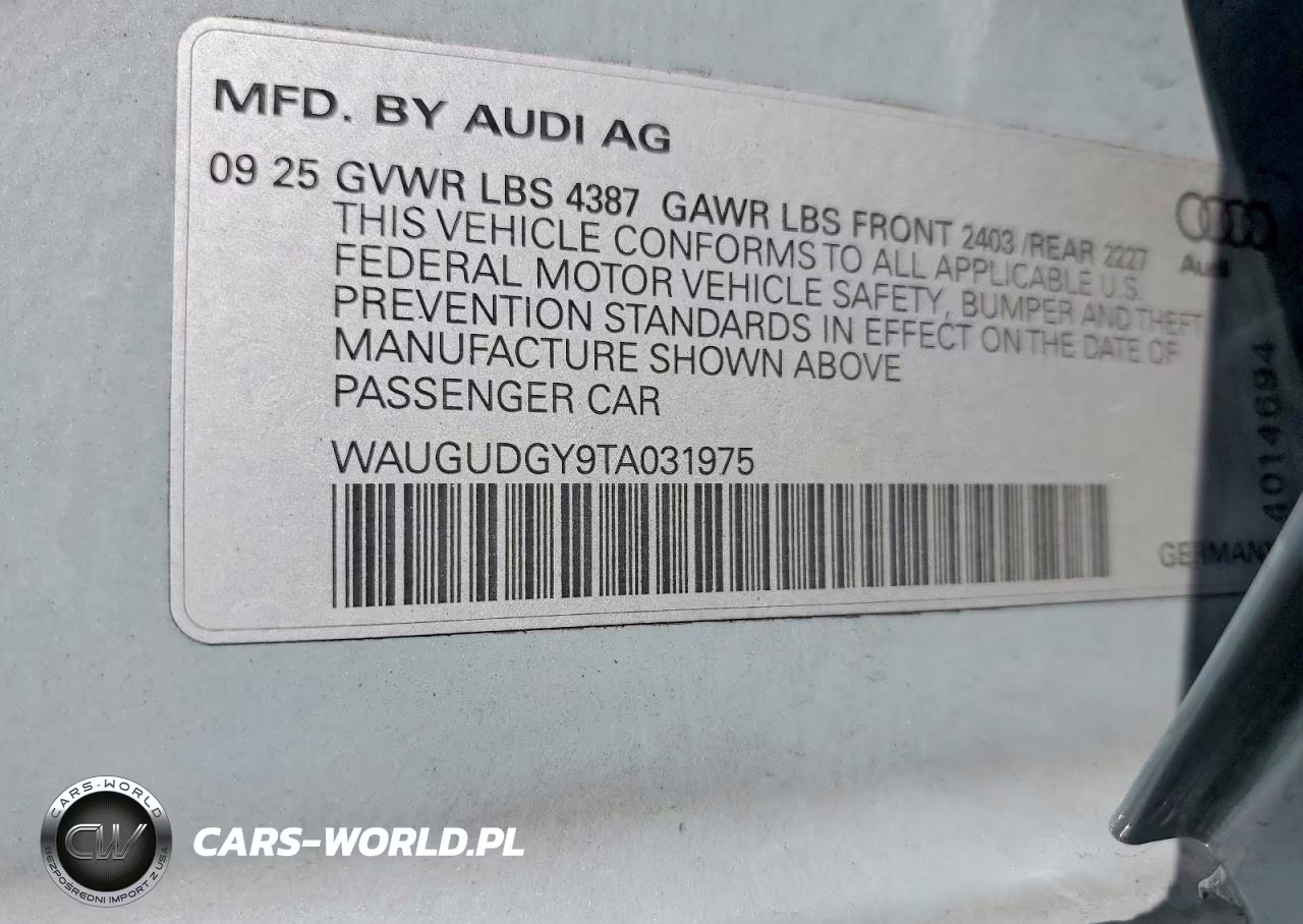 2026 Audi A3 Premium VIN:WAUGUDGY9TA031975 - 12
