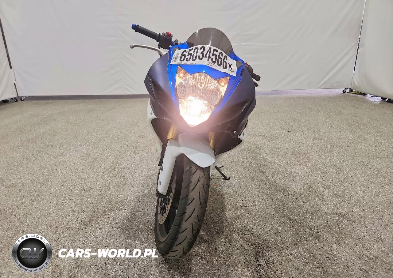 2012 Suzuki Gsx750 VIN:JS1GR7MA5C2100145 - 2