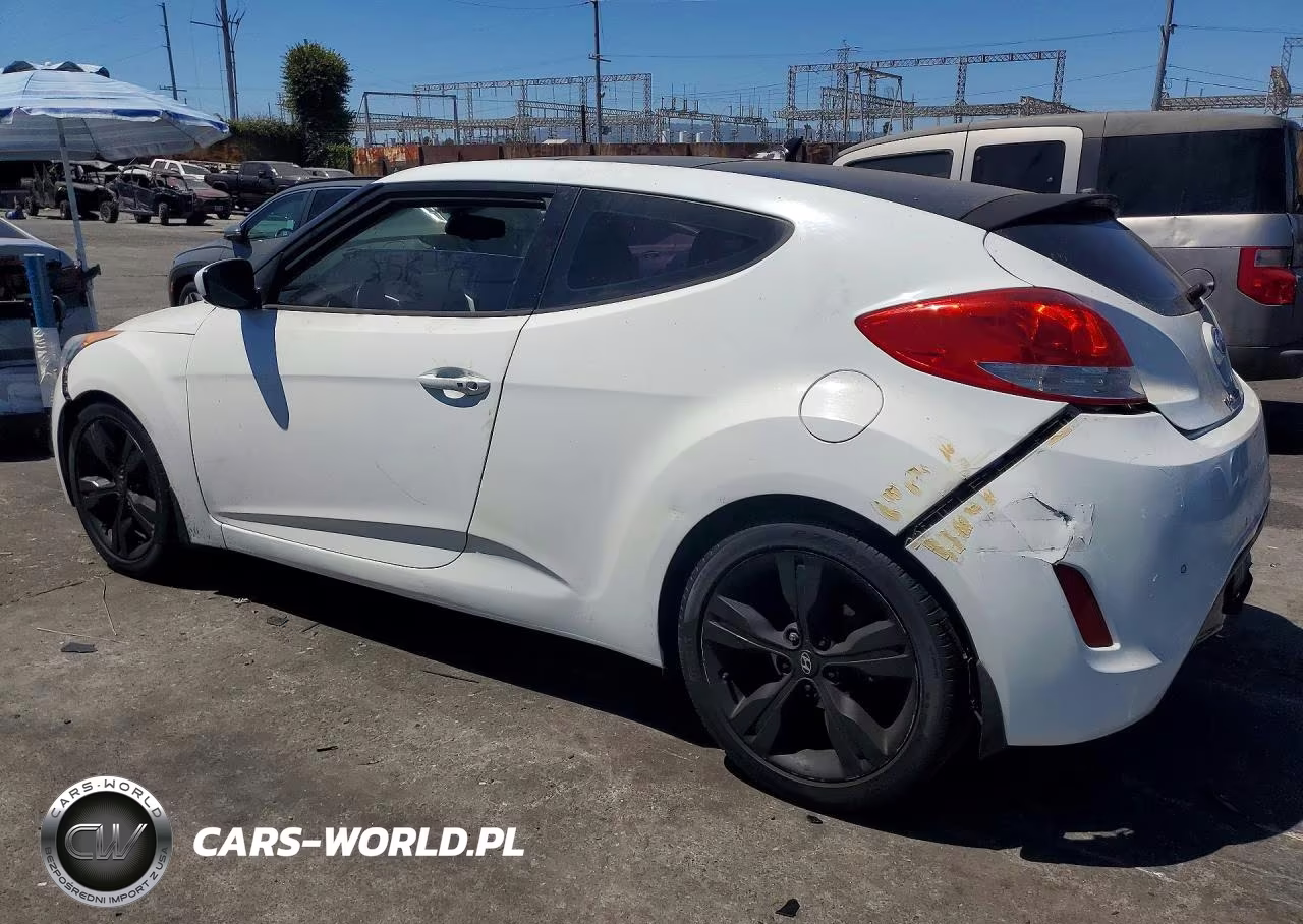 2012 Hyundai Veloster VIN:KMHTC6AD6CU058020 - 2