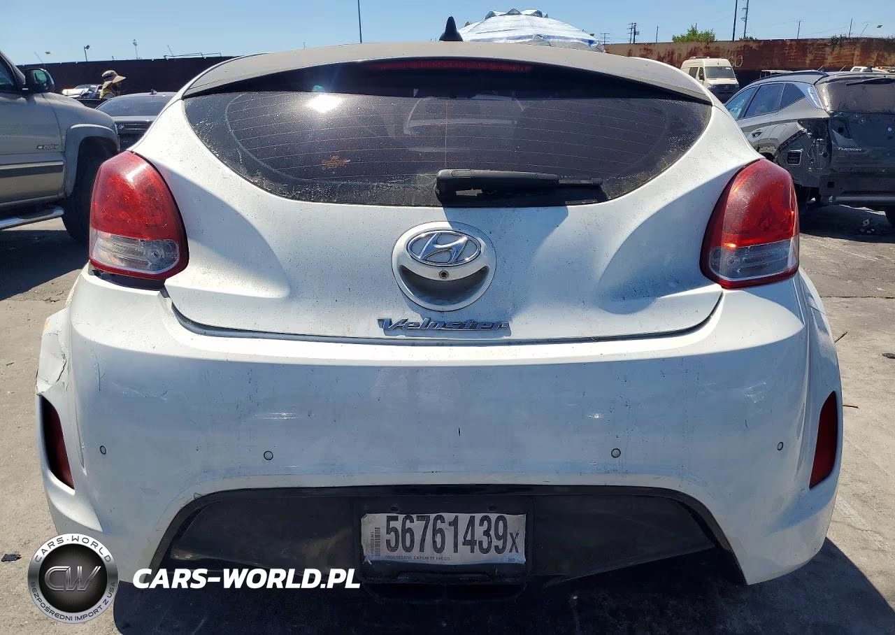 2012 Hyundai Veloster VIN:KMHTC6AD6CU058020 - 6