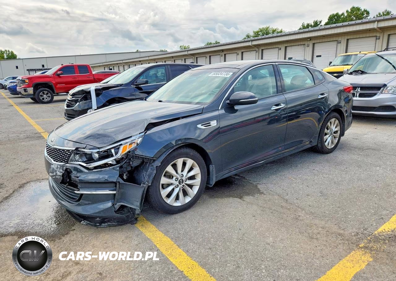 2016 Kia Optima Ex VIN:5XXGU4L38GG109346 - 1