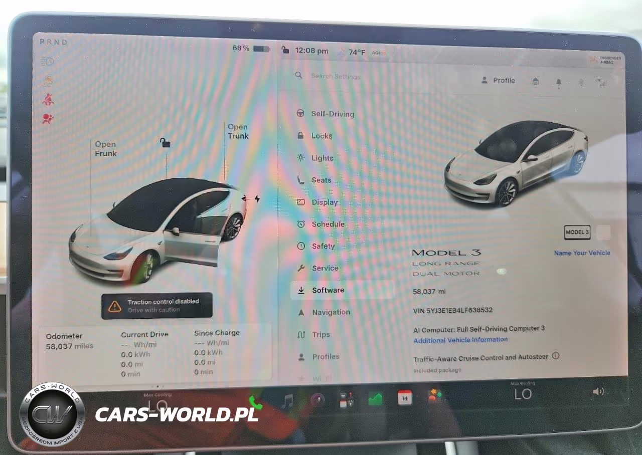 2020 Tesla Model 3 VIN:5YJ3E1EB4LF638532 - 9