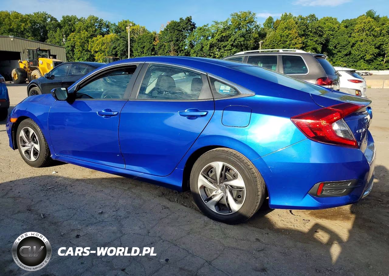 2019 Honda Civic Lx VIN:2HGFC2F67KH594059 - 2