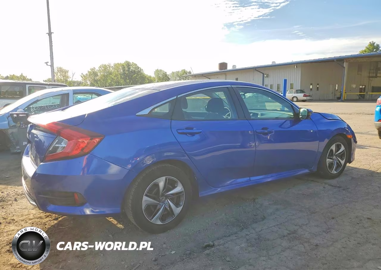 2019 Honda Civic Lx VIN:2HGFC2F67KH594059 - 3