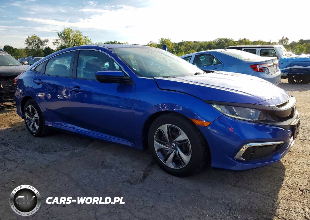 2019 Honda Civic Lx VIN:2HGFC2F67KH594059 - 4