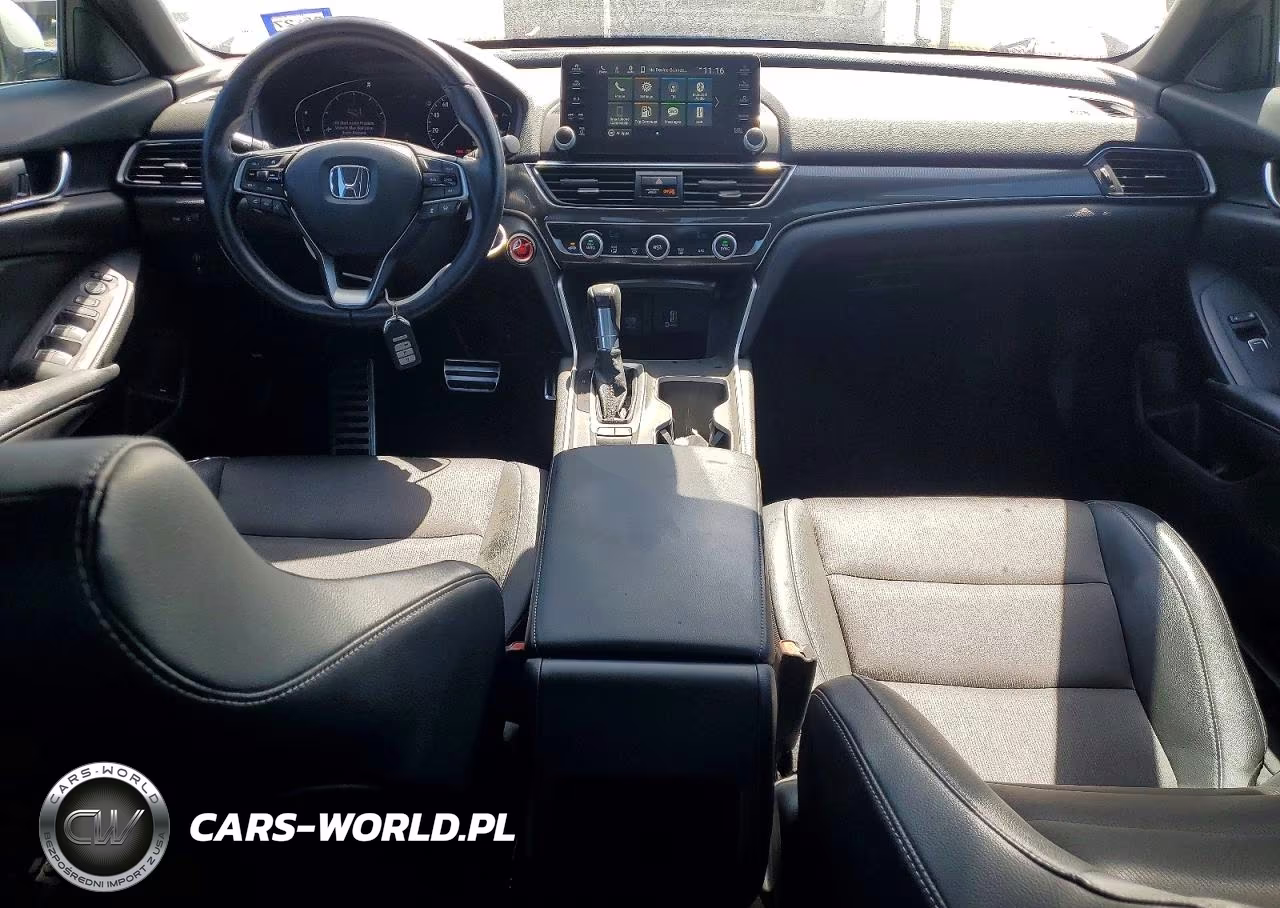2018 Honda Accord Sport VIN:1HGCV1F39JA237931 - 8