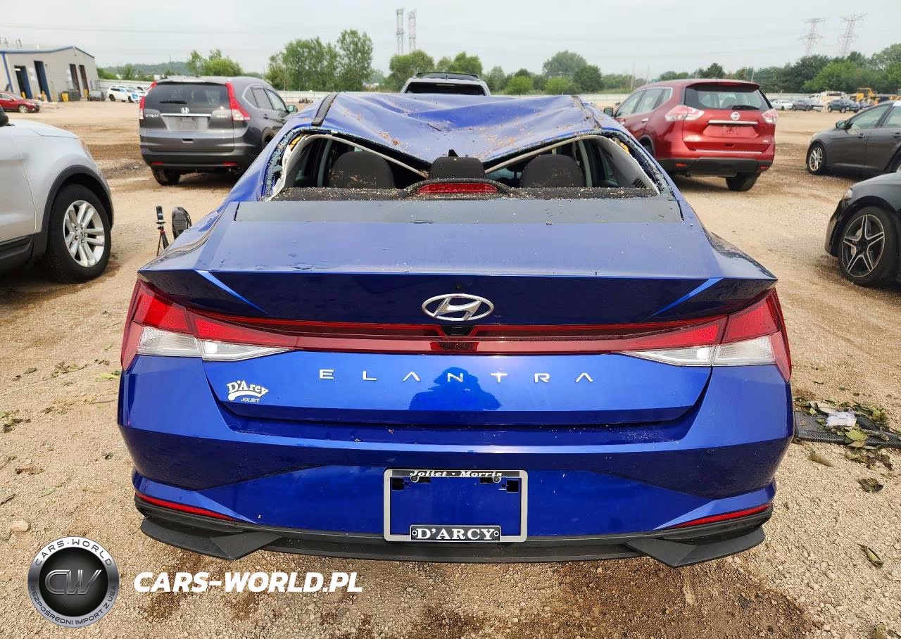 2022 Hyundai Elantra Sel VIN:KMHLM4AG8NU337693 - 6