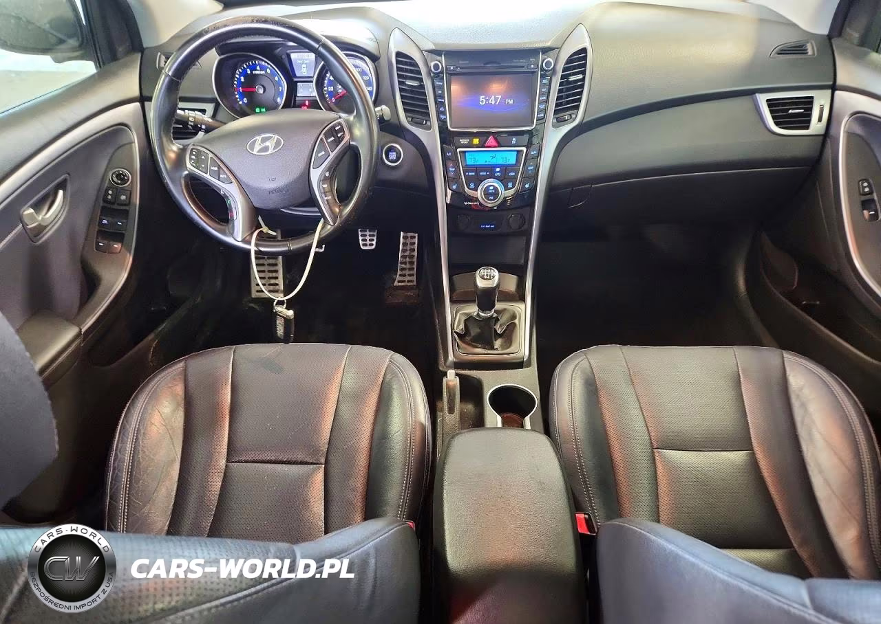 2013 Hyundai Elantra Gt Base VIN:KMHD35LE5DU155649 - 8