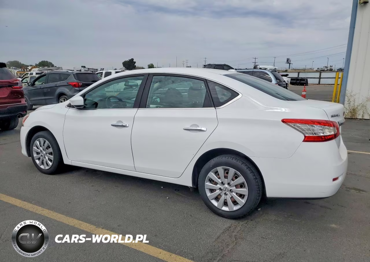 2015 Nissan Sentra S-Sv-Sr-Sl VIN:3N1AB7AP4FL672306 - 2