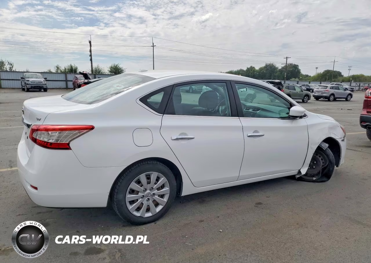 2015 Nissan Sentra S-Sv-Sr-Sl VIN:3N1AB7AP4FL672306 - 3