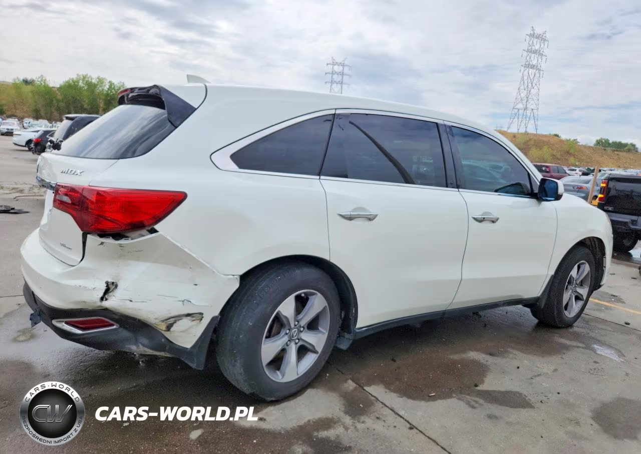 2016 Acura Mdx VIN:5FRYD4H25GB007296 - 3
