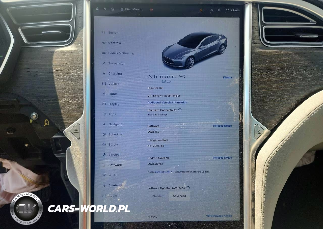 2014 Tesla Model S P85 VIN:5YJSA1H18EFP51512 - 9
