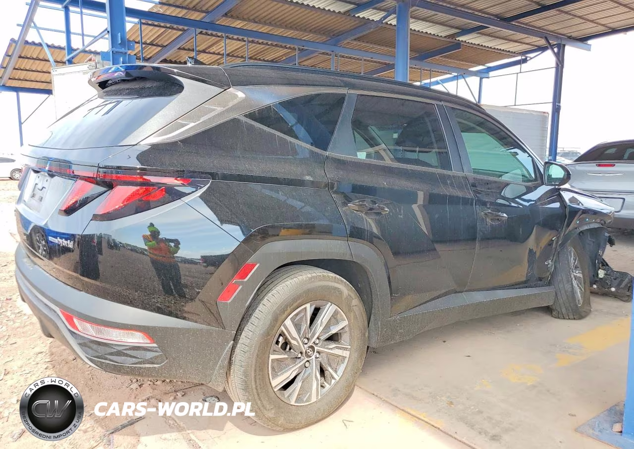 2024 Hyundai Tucson Blue VIN:KM8JBCD13RU204800 - 3