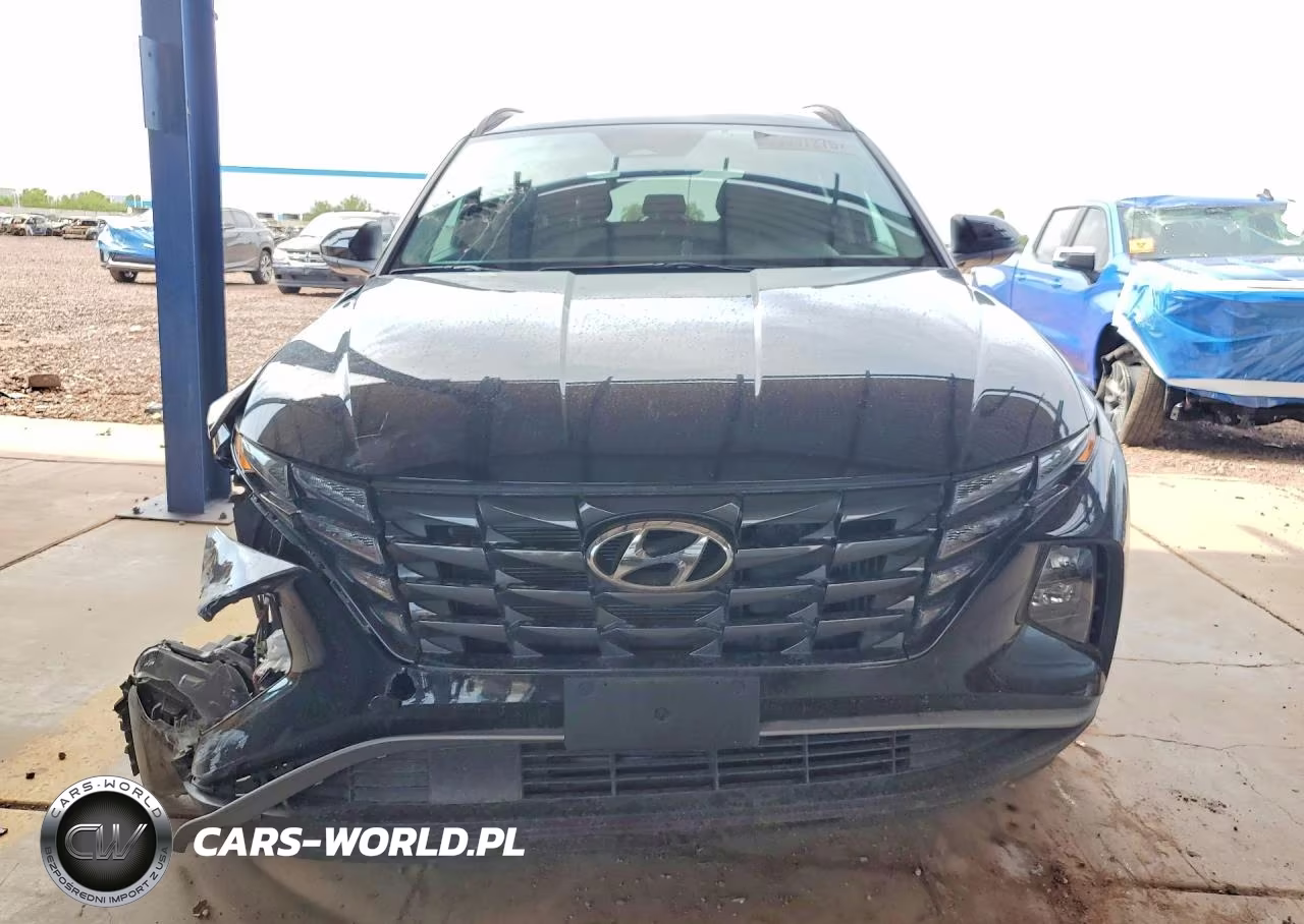 2024 Hyundai Tucson Blue VIN:KM8JBCD13RU204800 - 5