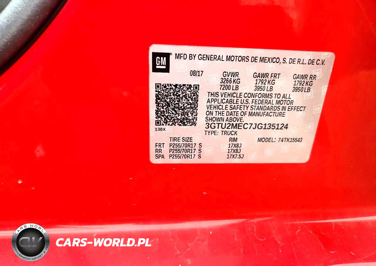 2018 GMC Sierra K1500 Sle VIN:3GTU2MEC7JG135124 - 12