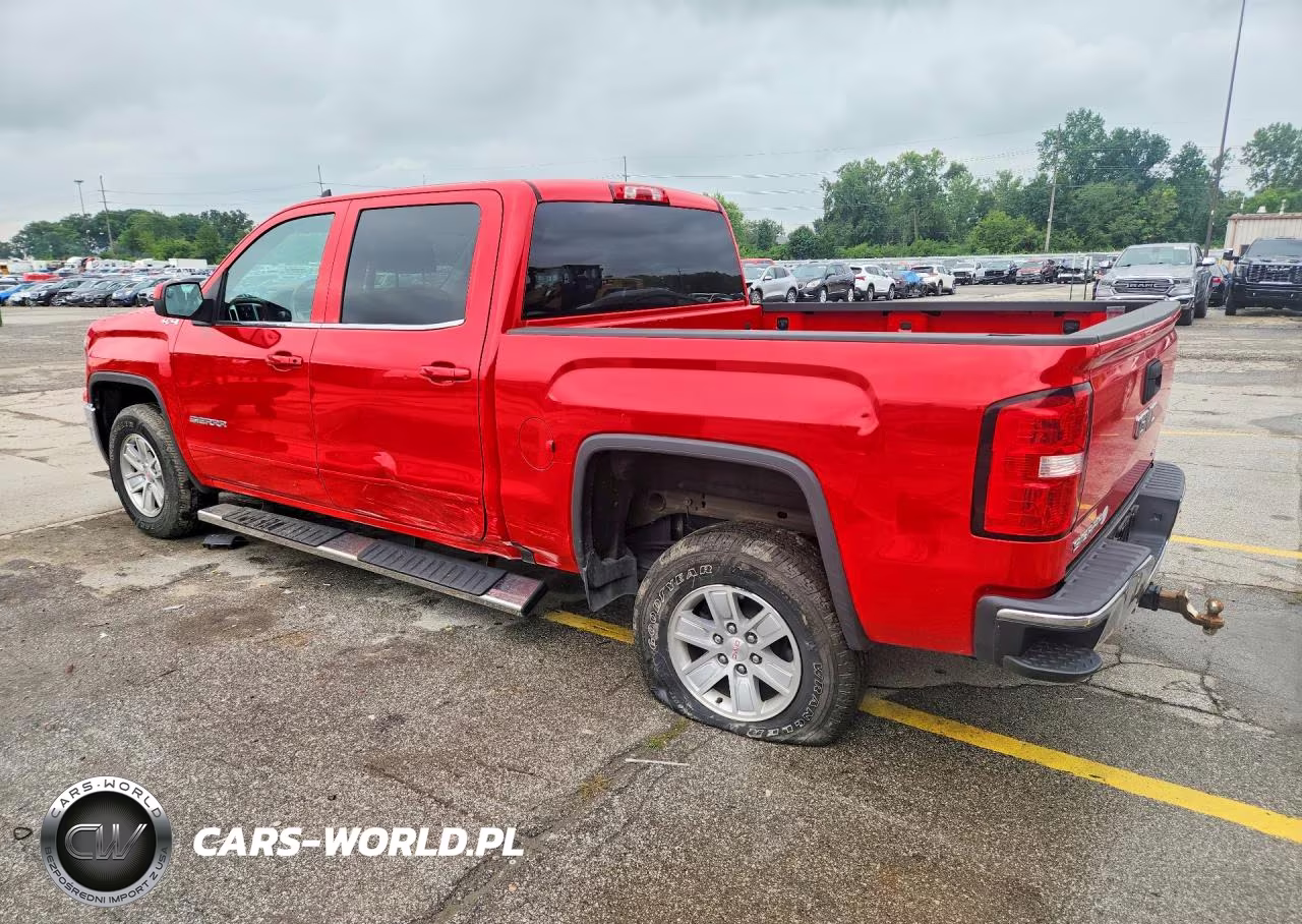 2018 GMC Sierra K1500 Sle VIN:3GTU2MEC7JG135124 - 2