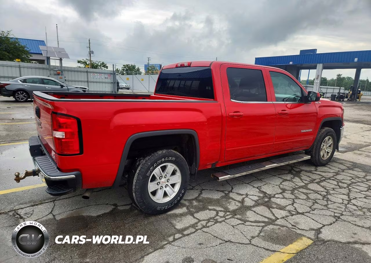 2018 GMC Sierra K1500 Sle VIN:3GTU2MEC7JG135124 - 3